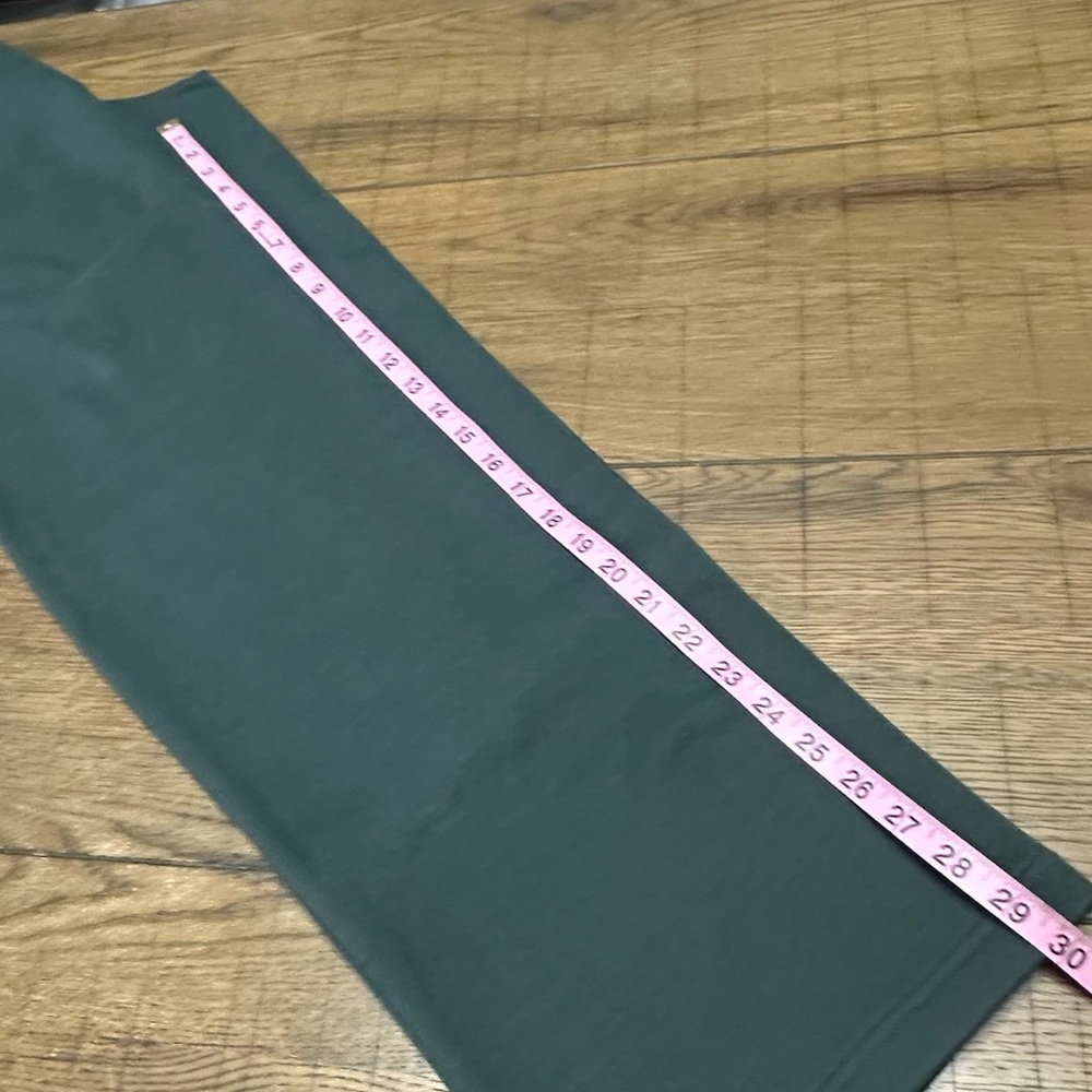 SKIMS Authentic Classic Straight Leg Drawstring Pants in Spruce Green NWT Small - Picture 7 of 7